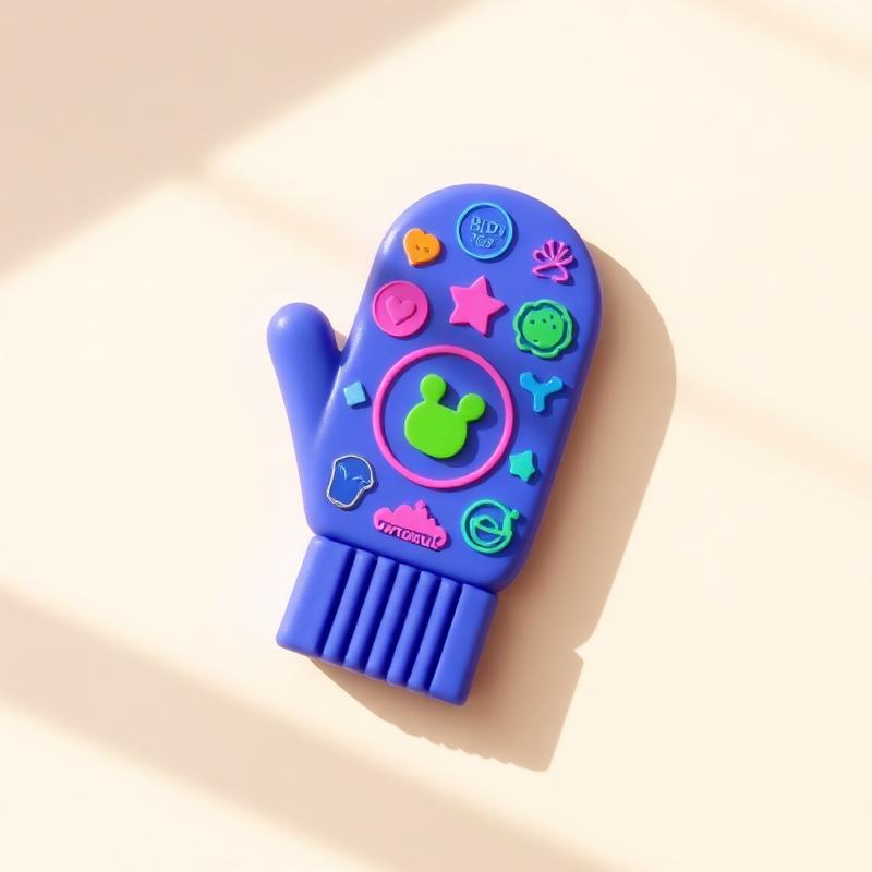 Designer Teether Mitt