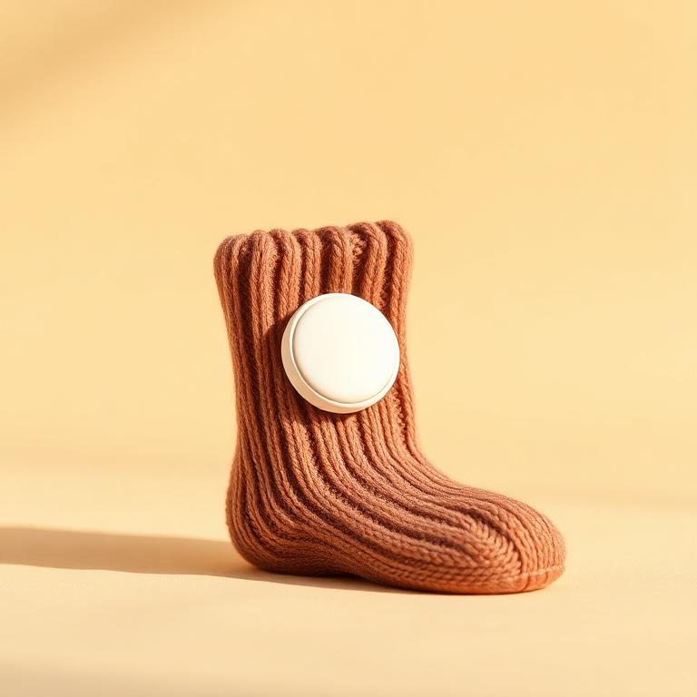 Wearable Baby Sleep Monitor Sock